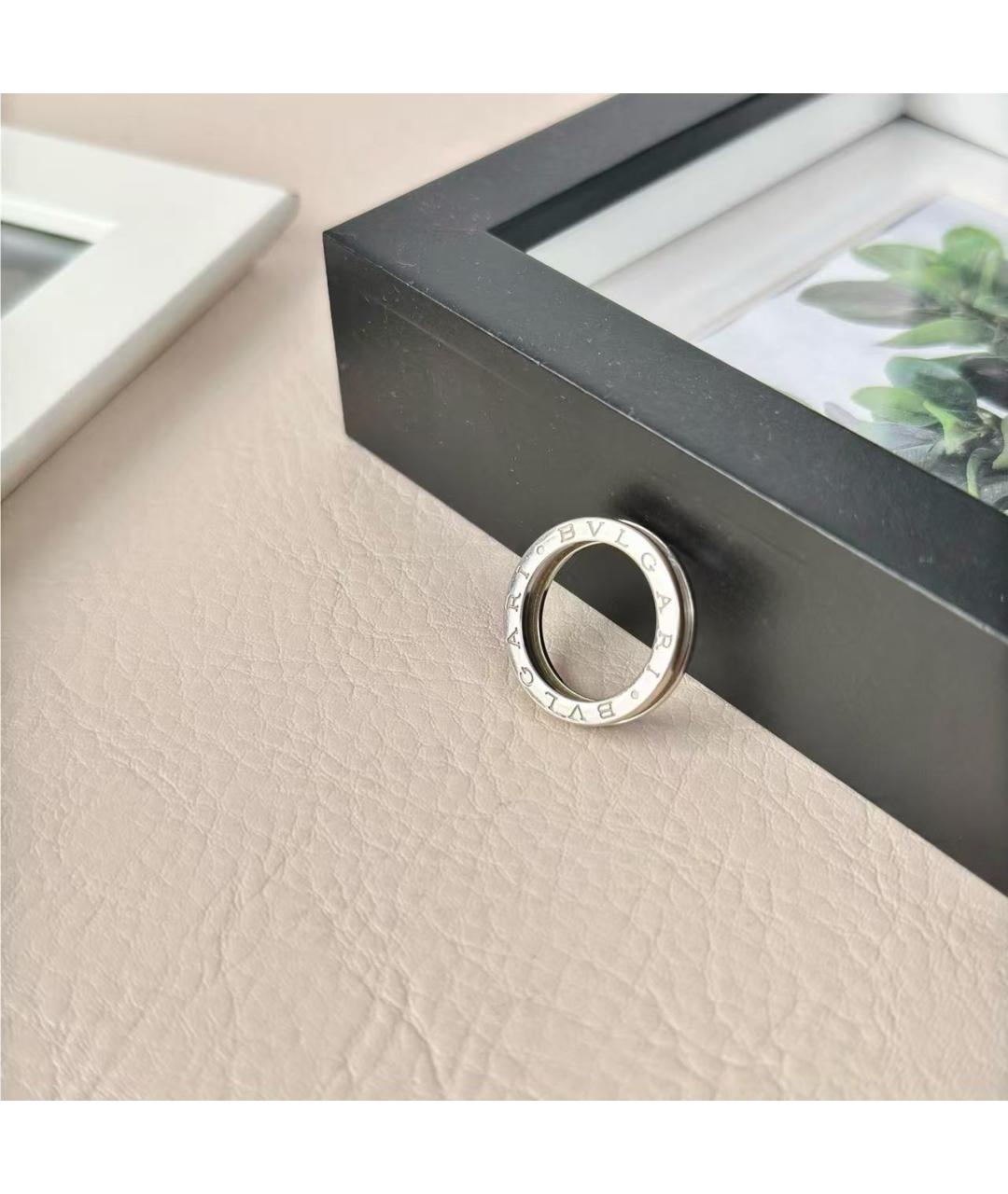 BVLGARI Серебряное кольцо из белого золота, фото 3