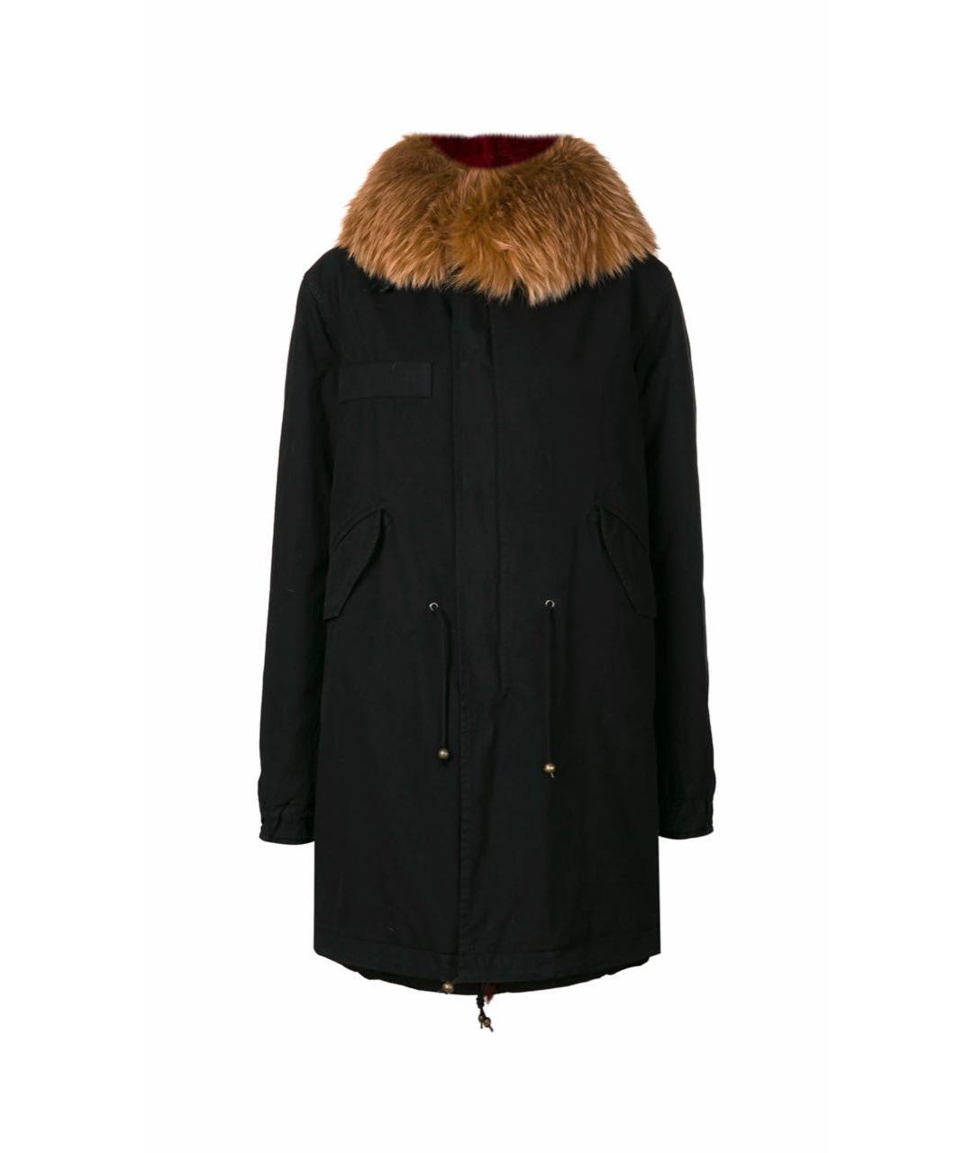 MR & MRS ITALY Черная хлопковая парка, фото 4