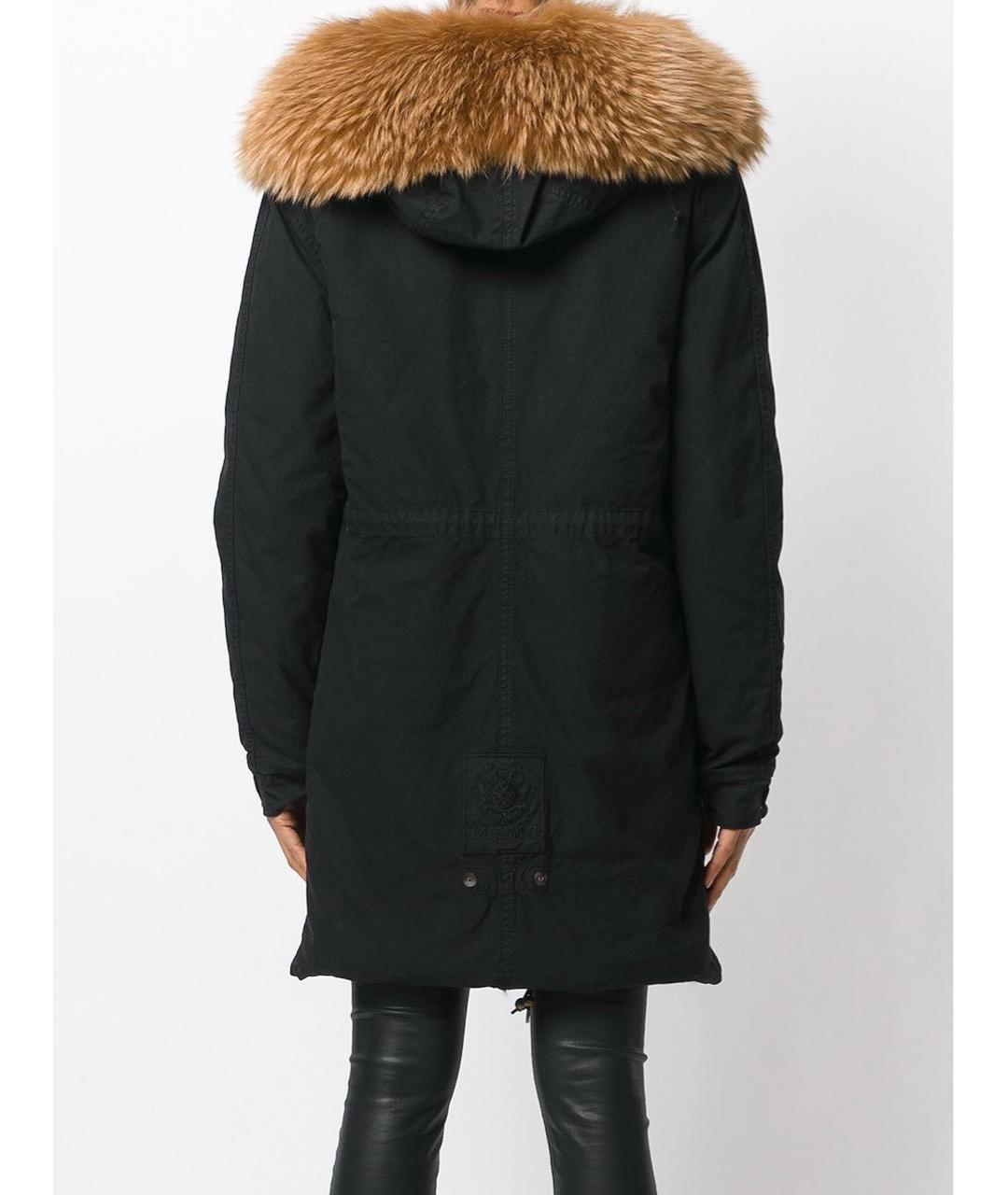 MR & MRS ITALY Черная хлопковая парка, фото 2