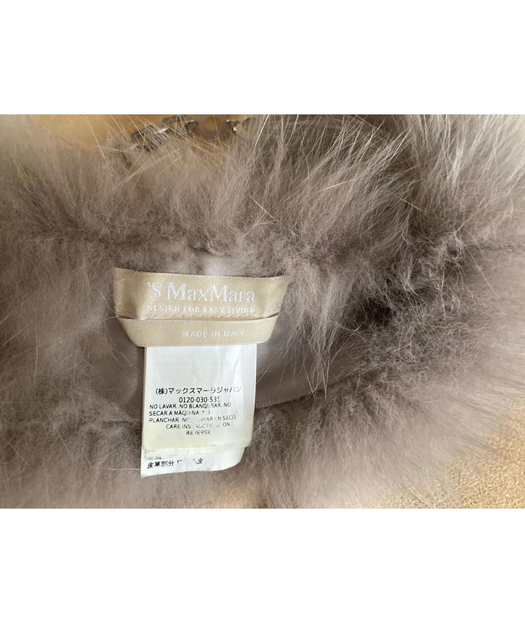 'S MAX MARA Серый воротник, фото 3