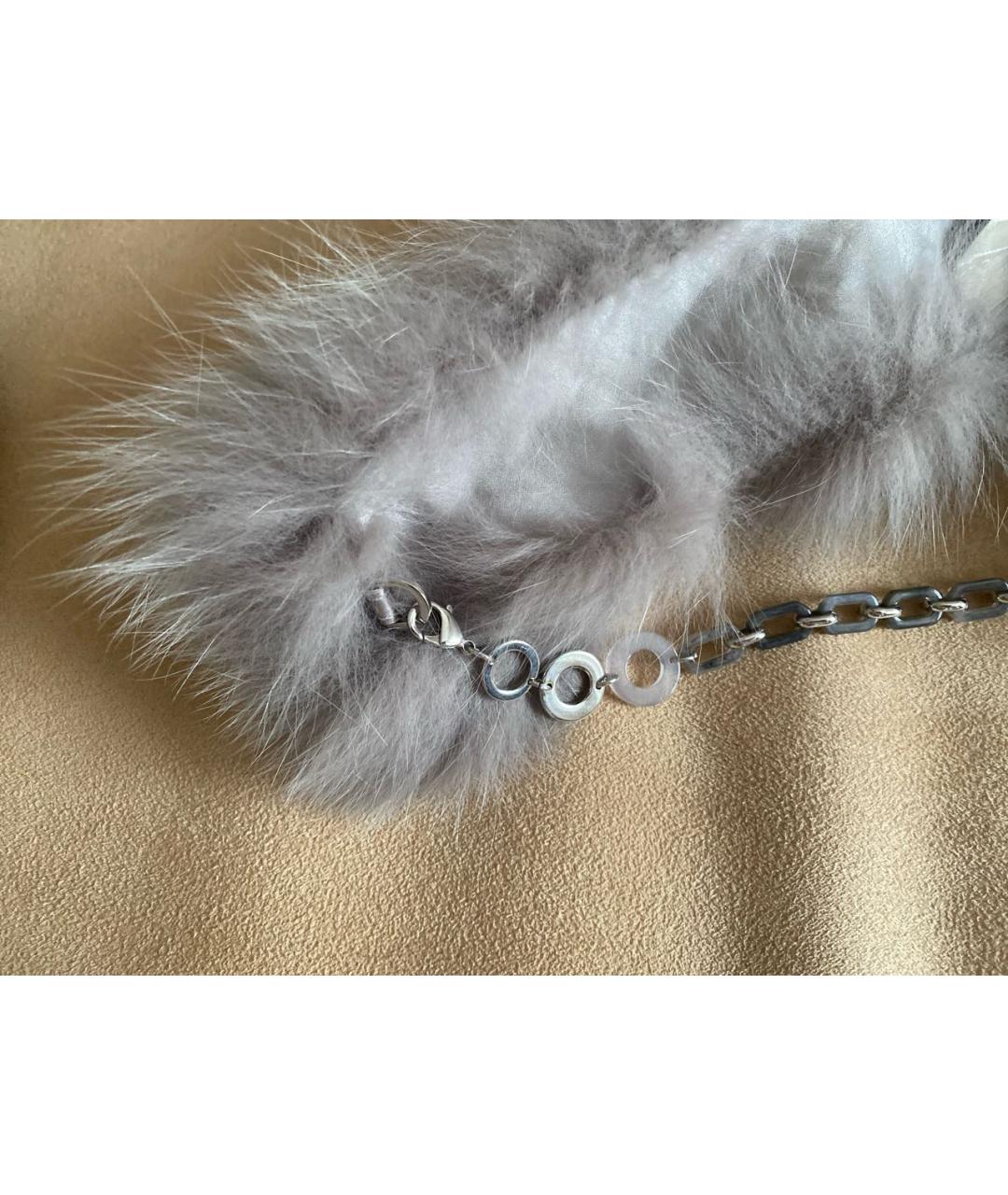 'S MAX MARA Серый воротник, фото 2