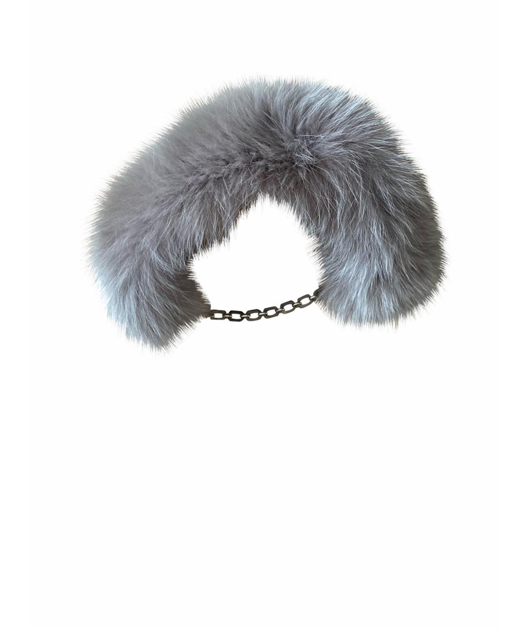 'S MAX MARA Серый воротник, фото 1