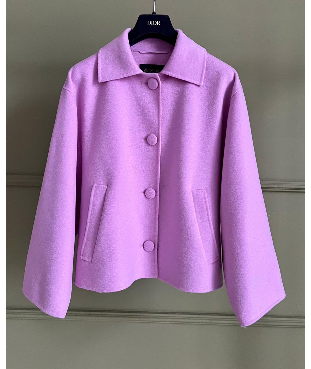 LORO PIANA Розовое пальто, фото 8
