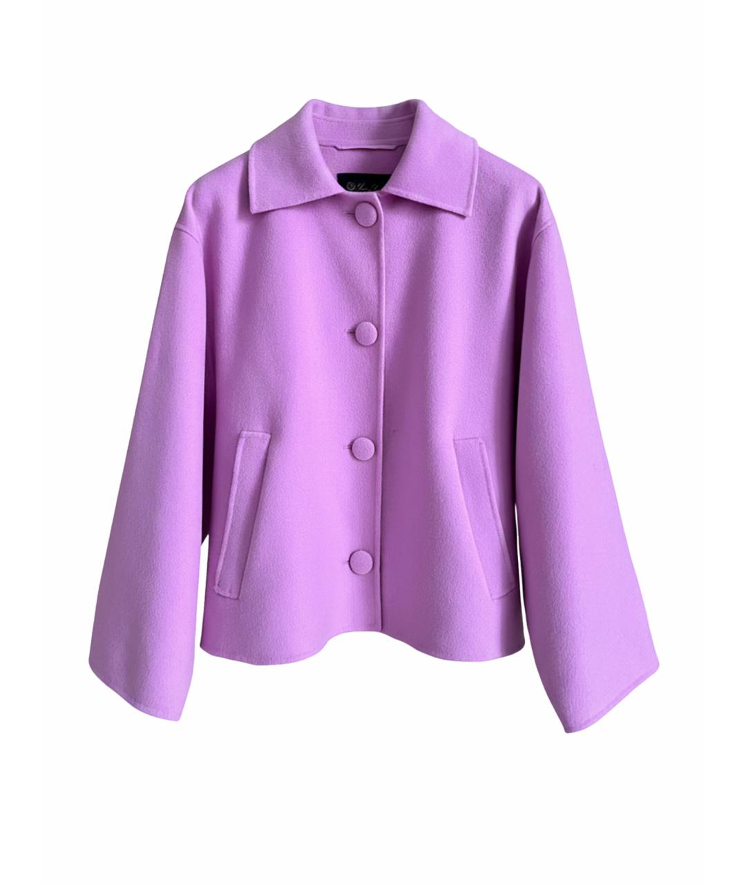 LORO PIANA Розовое пальто, фото 1