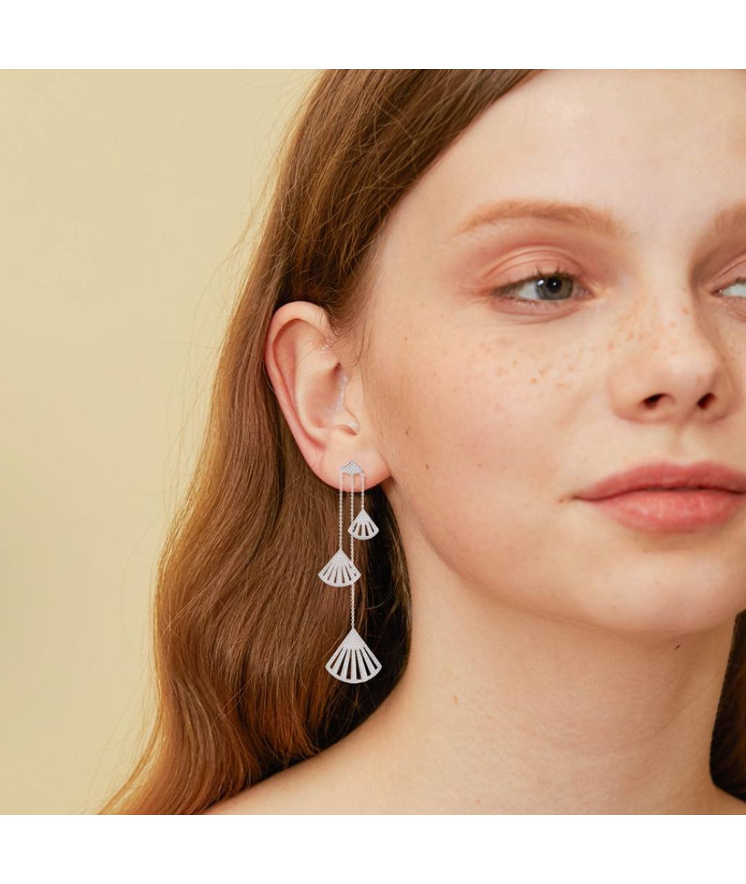 APM Monaco Серебряные серебряные серьги, фото 4