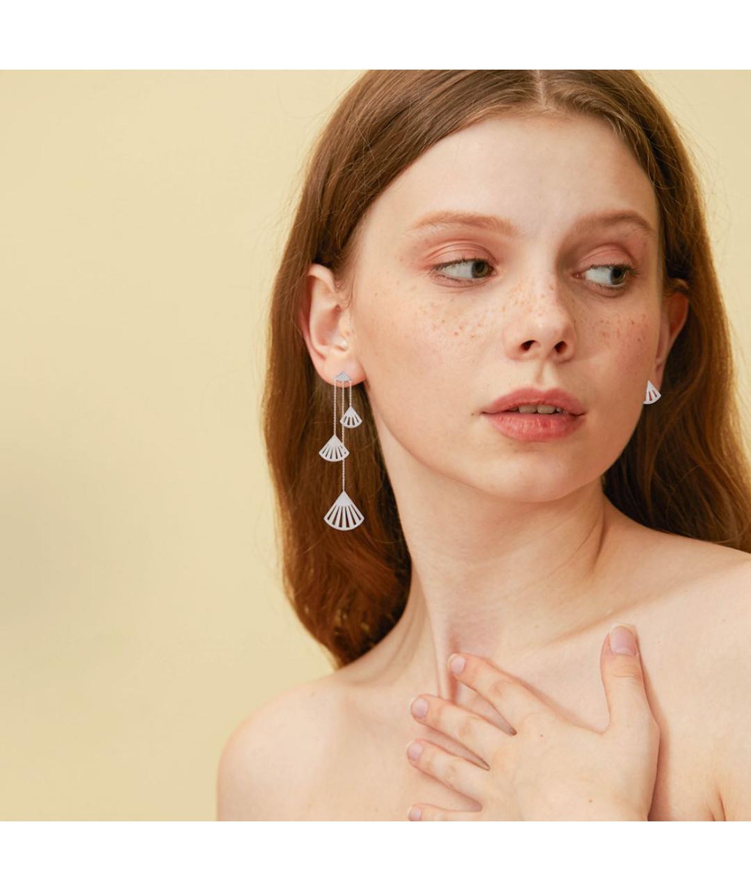 APM Monaco Серебряные серебряные серьги, фото 3