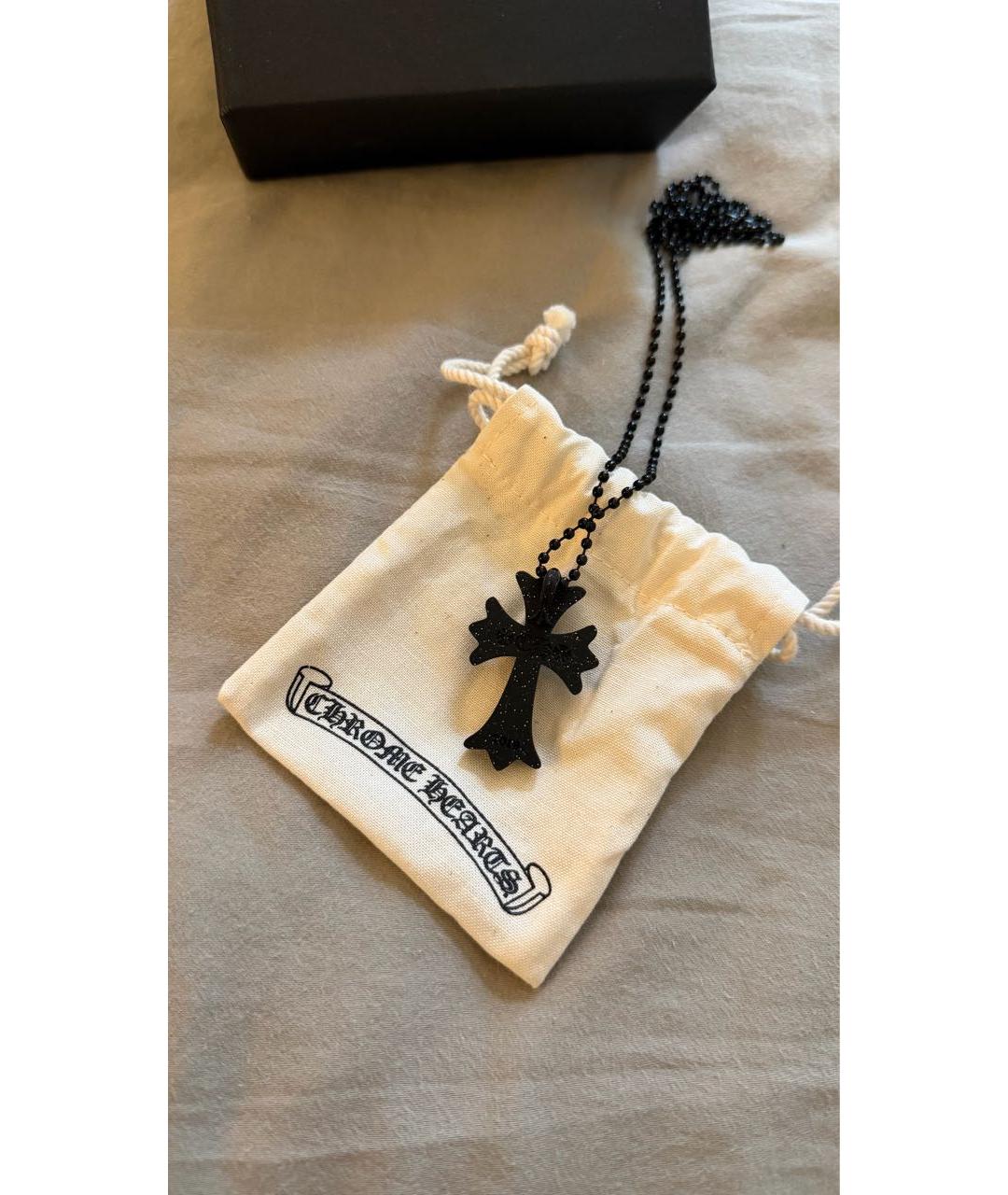 CHROME HEARTS Черное пластиковое колье, фото 2