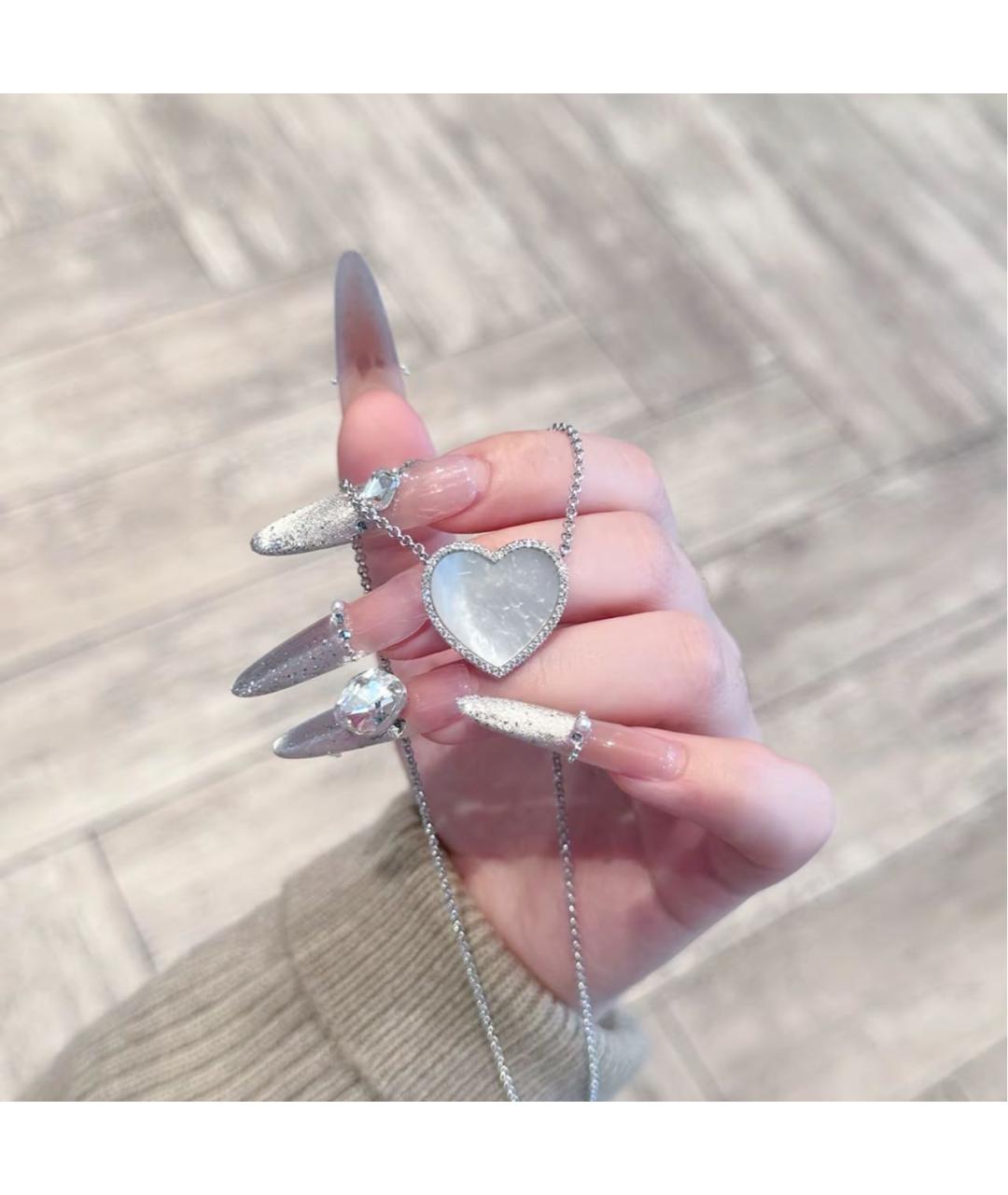 APM Monaco Серебряное серебряное колье, фото 8