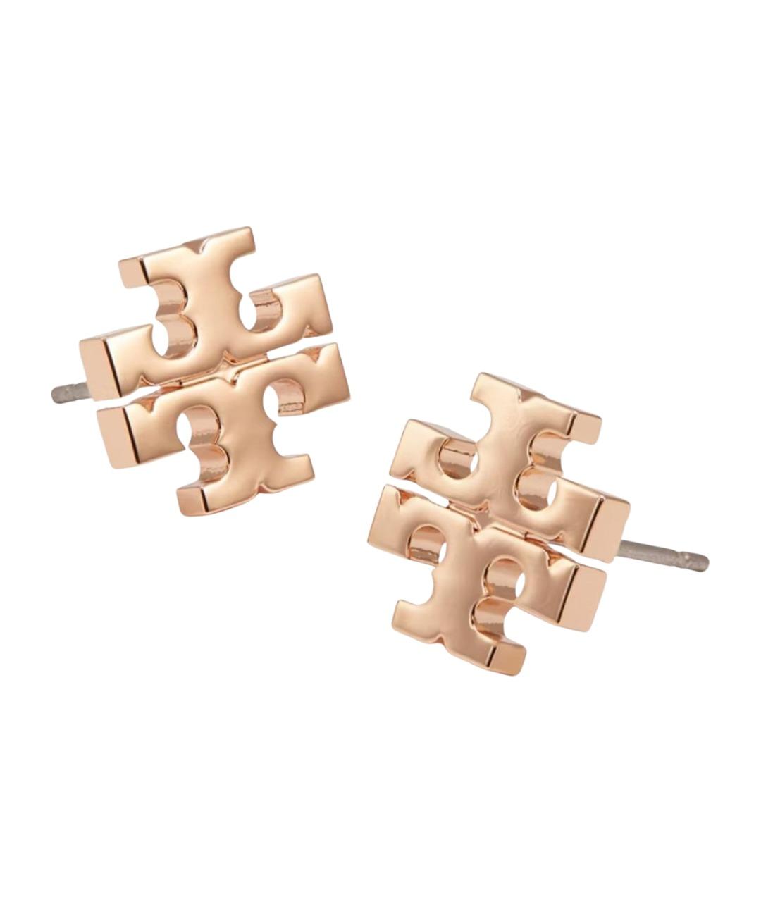 TORY BURCH Золотые латунные серьги, фото 1