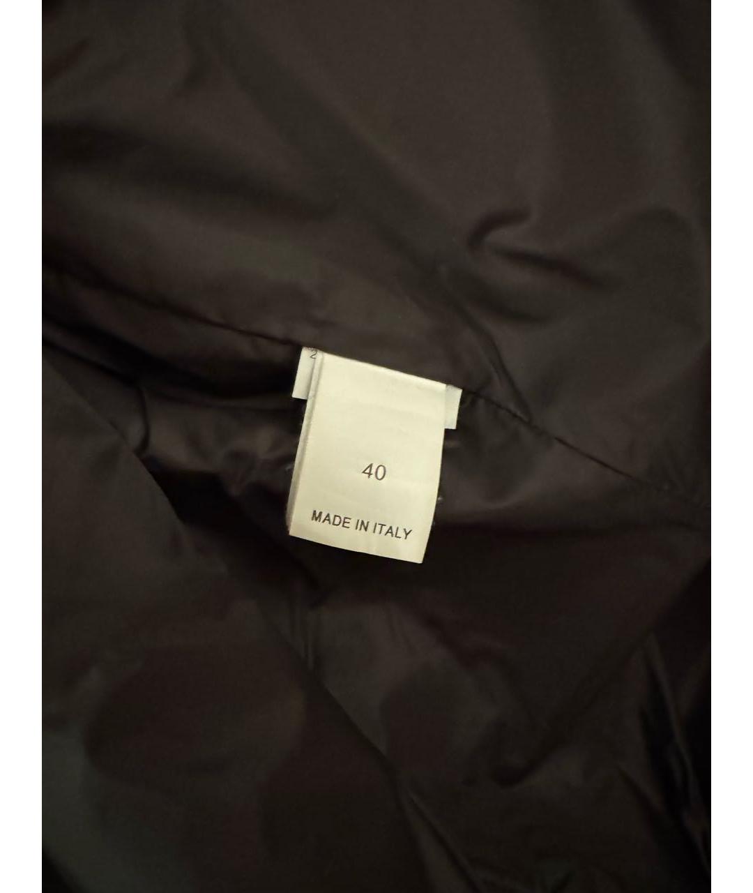 BRUNELLO CUCINELLI Черная меховая шуба, фото 6