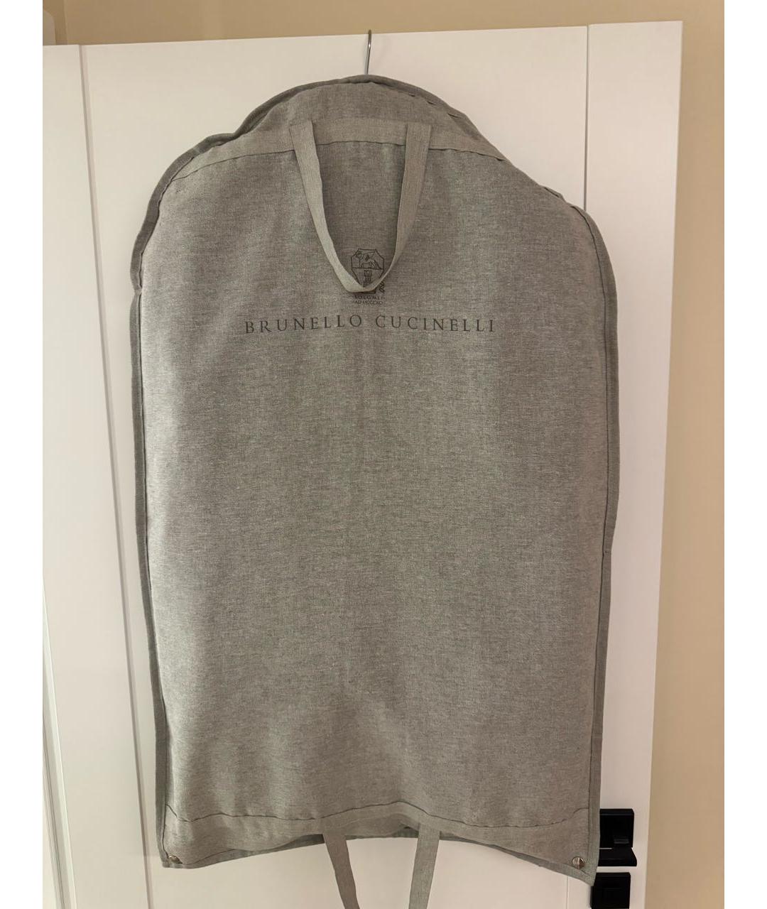 BRUNELLO CUCINELLI Черная меховая шуба, фото 7