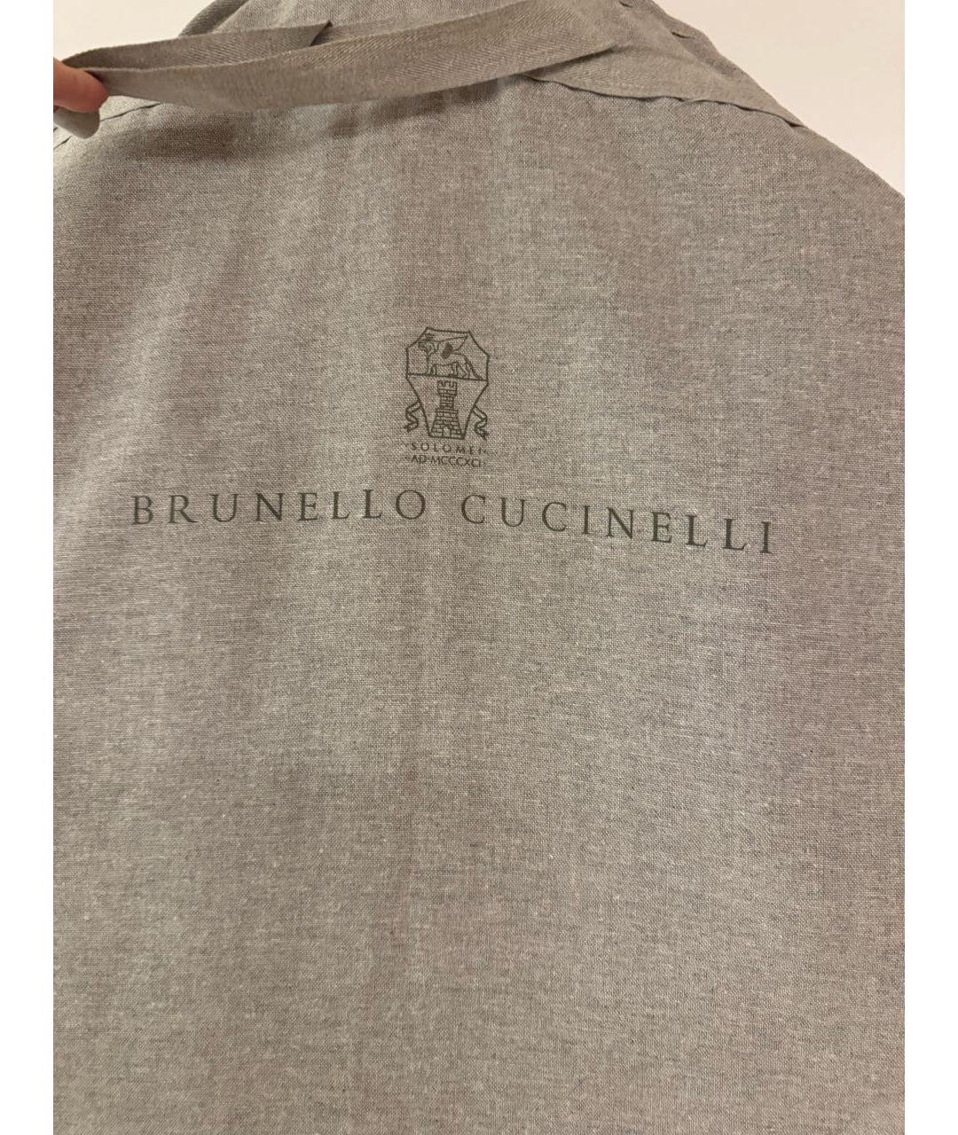 BRUNELLO CUCINELLI Черная меховая шуба, фото 8