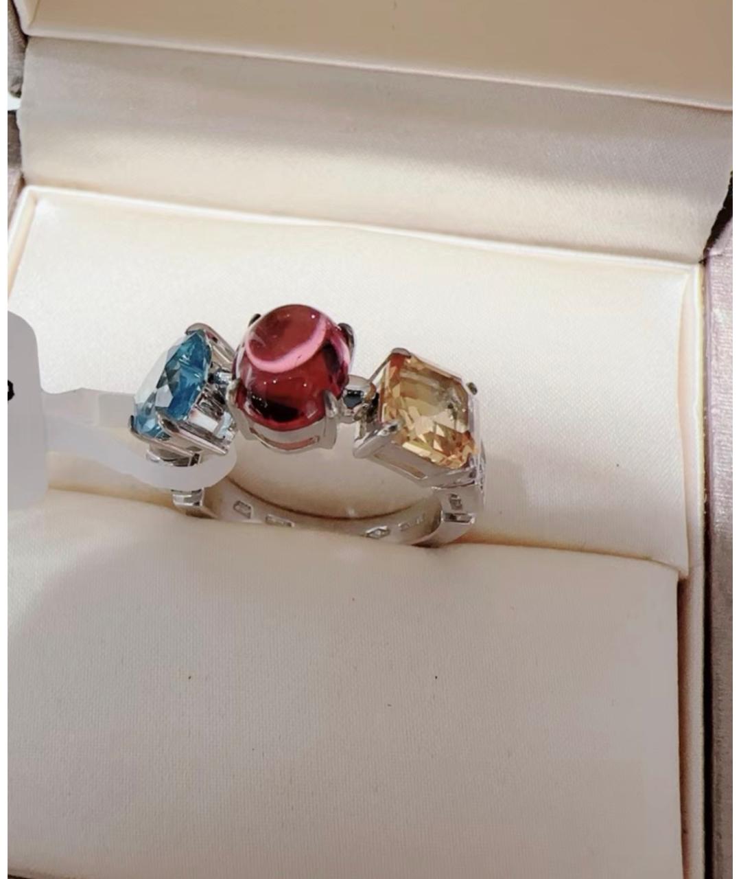 BVLGARI Мульти кольцо из белого золота, фото 4