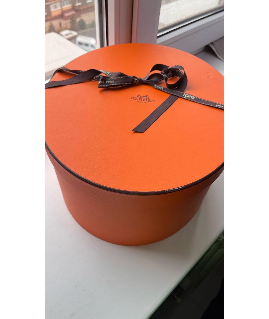 HERMES Бордовая шерстяная кепка, фото 6