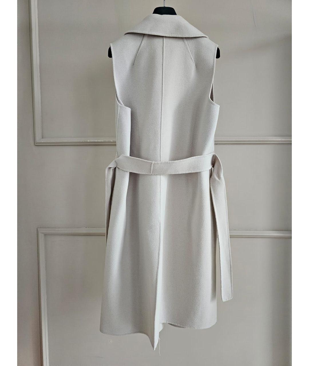 MAX MARA Бежевый жилет, фото 3