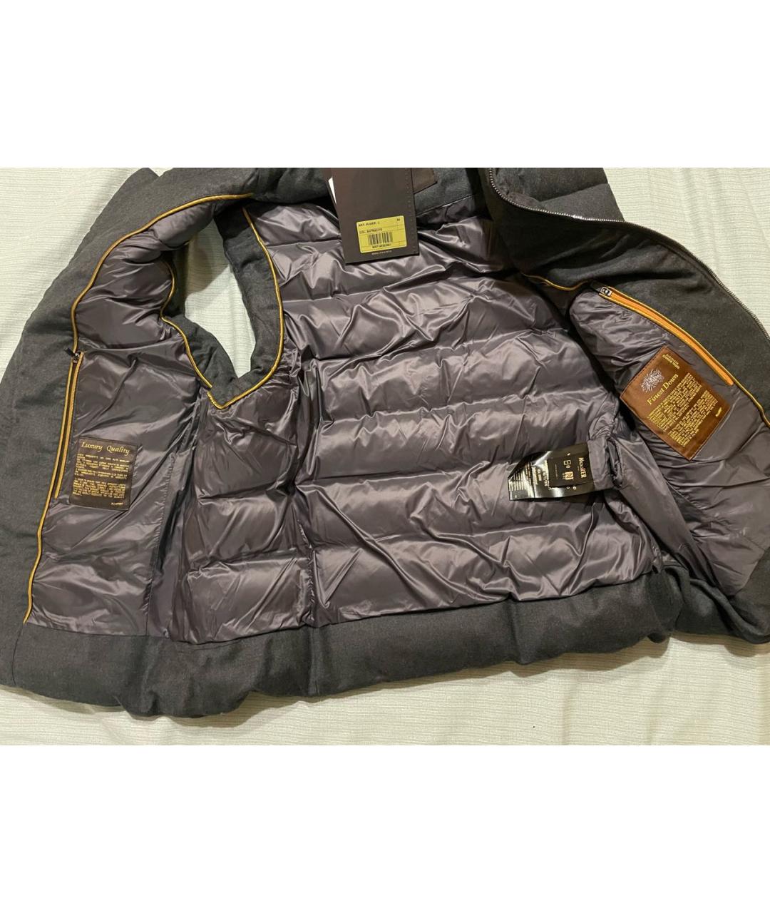 MOORER Серый шерстяной жилет, фото 3