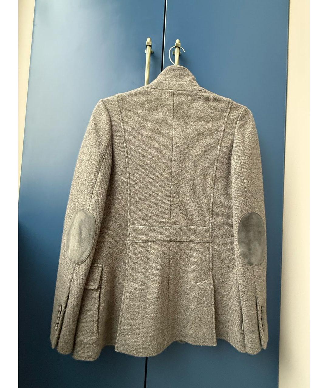 LORO PIANA Серая кашемировая куртка, фото 2