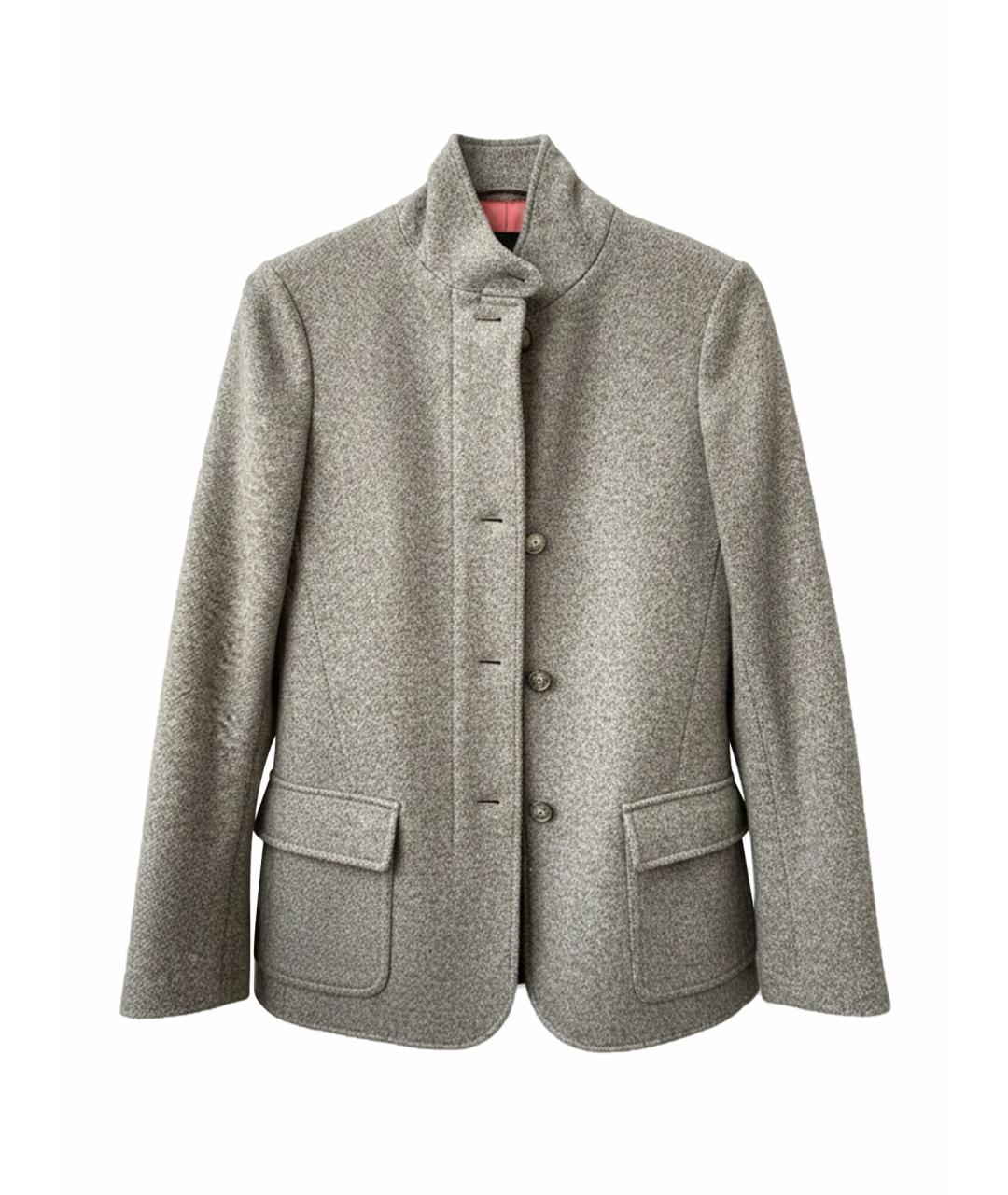 LORO PIANA Серая кашемировая куртка, фото 1