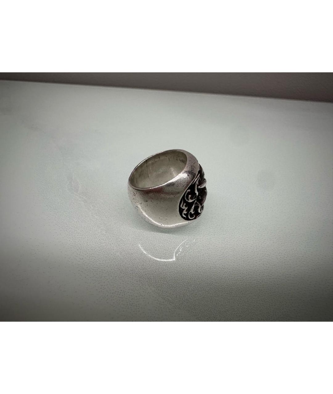 CHROME HEARTS Серебряное серебряное кольцо, фото 4