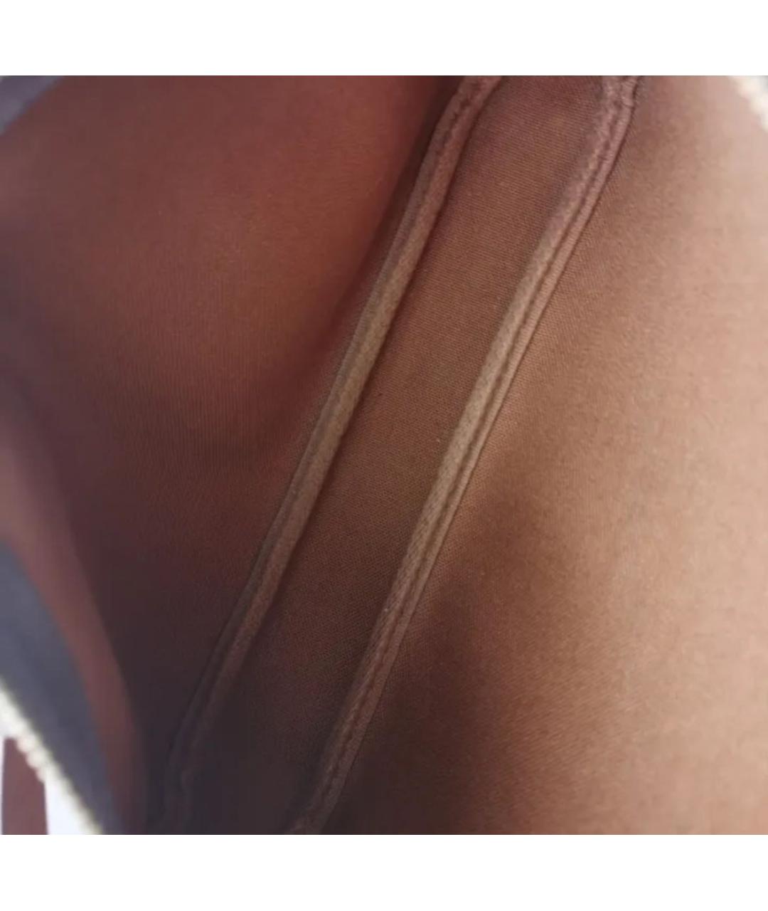 LOUIS VUITTON Коричневая сумка с короткими ручками, фото 6