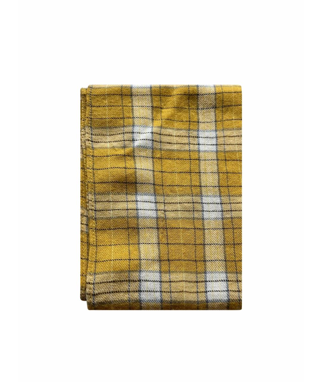 BONPOINT Горчичный кашемировый шарф, фото 1