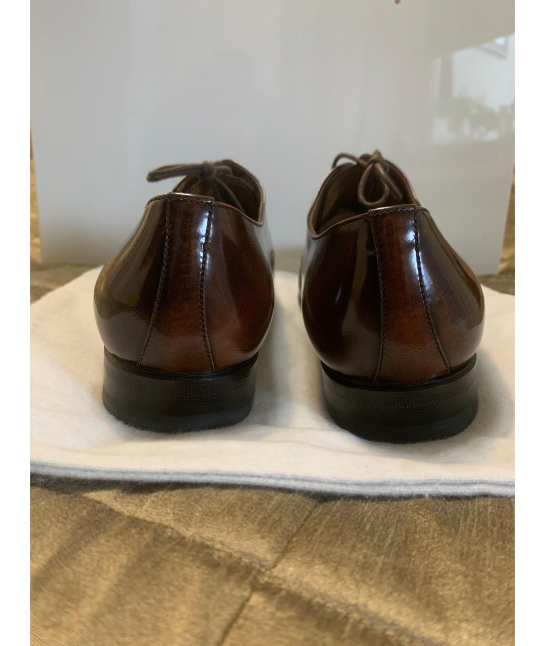 VALENTINO Черные кожаные туфли, фото 4