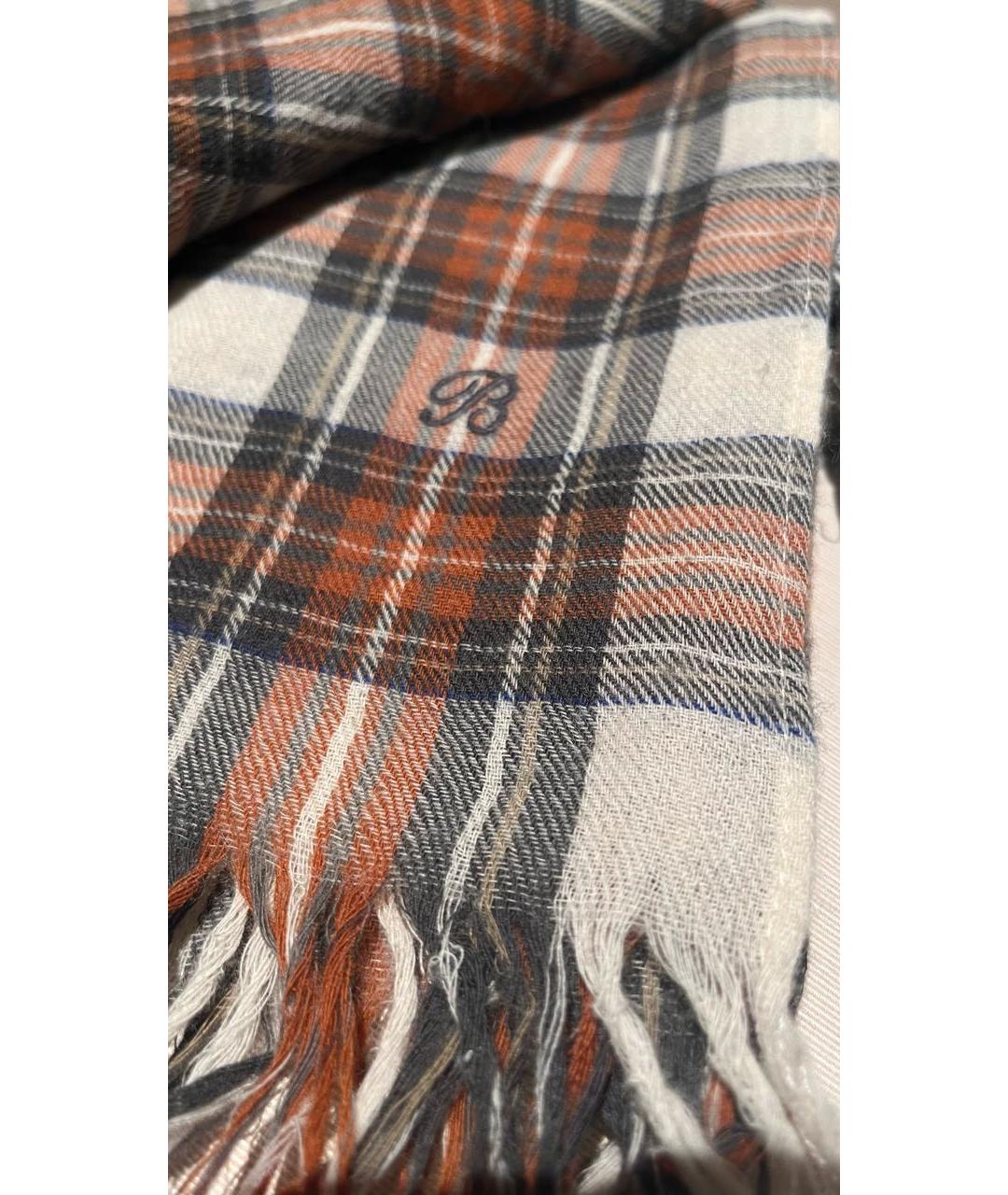 BONPOINT Коричневый кашемировый шарф, фото 4