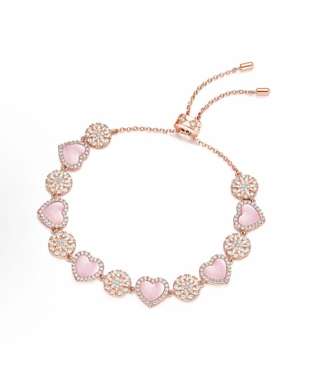 APM Monaco Розовый металлический браслет, фото 7