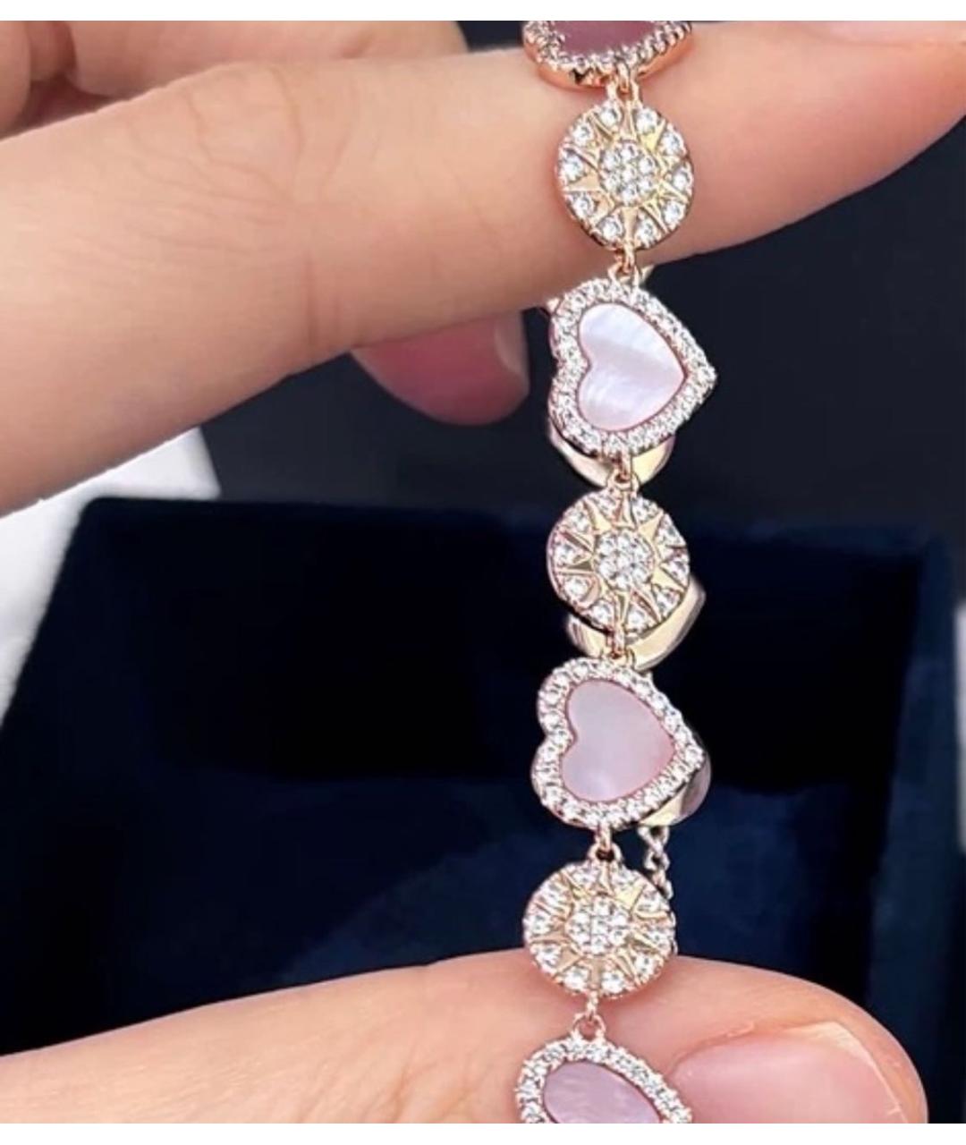 APM Monaco Розовый металлический браслет, фото 4