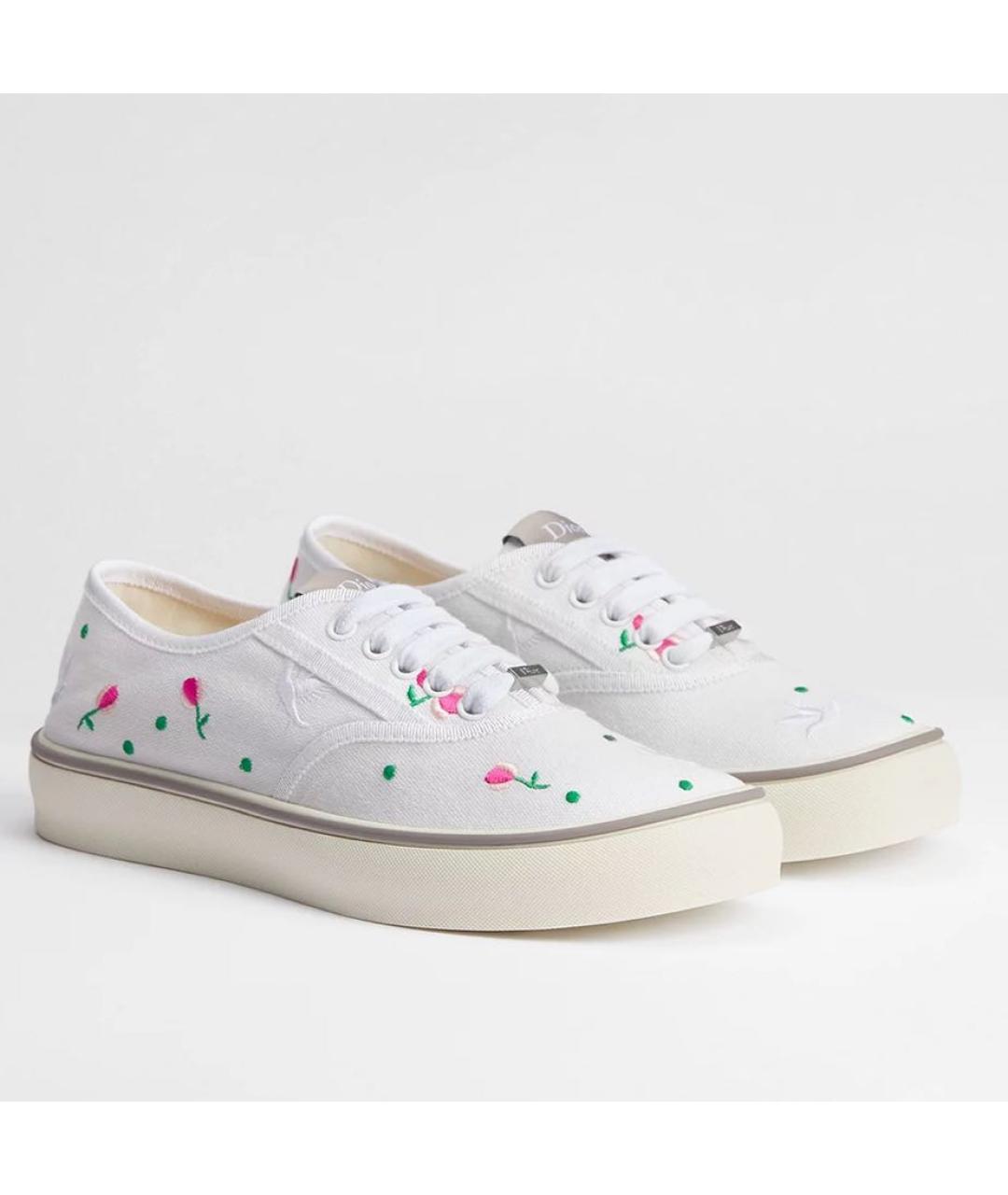 CHRISTIAN DIOR Белые кеды, фото 4