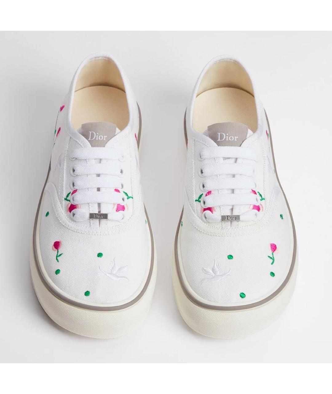 CHRISTIAN DIOR Белые кеды, фото 3