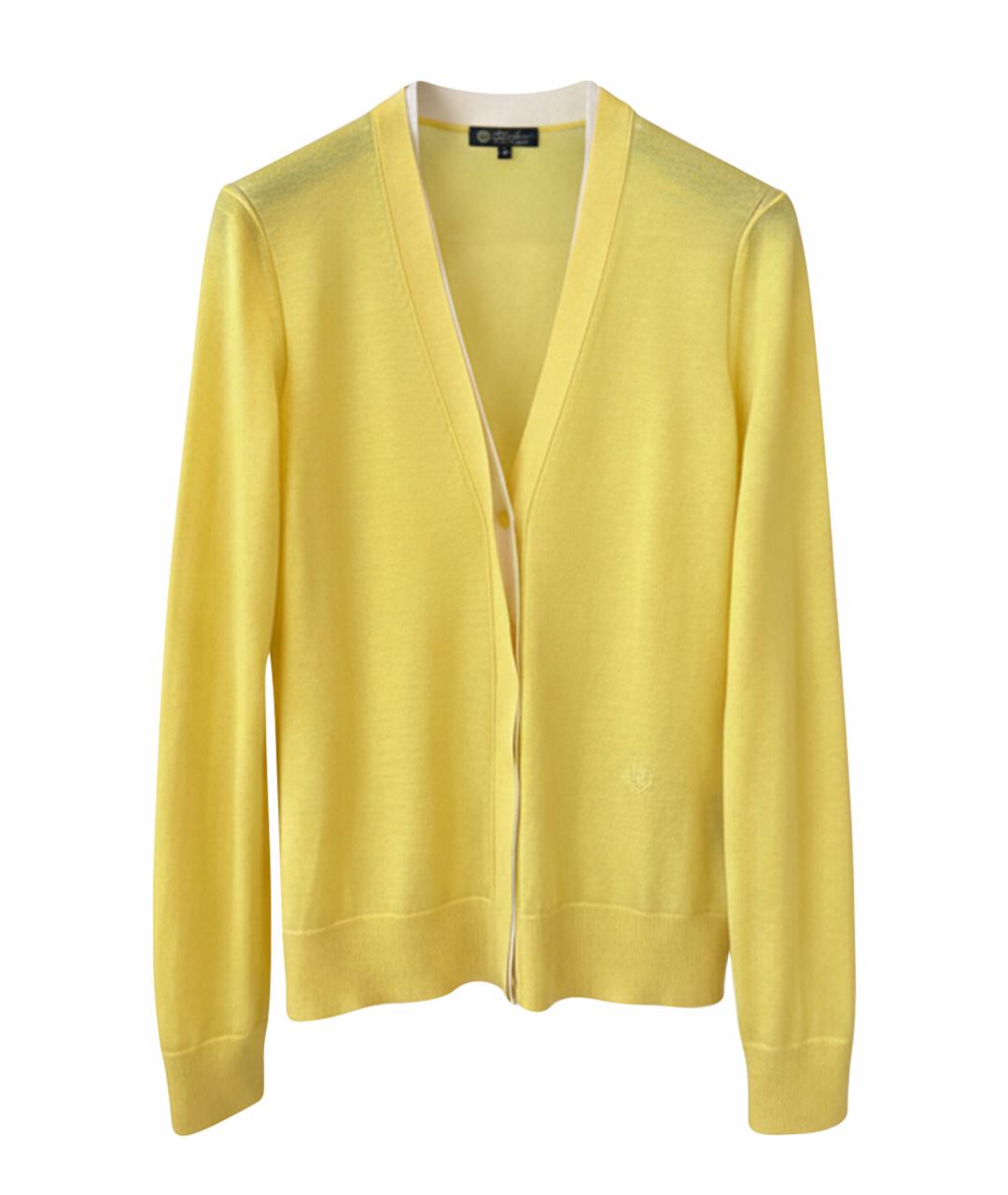 LORO PIANA Желтый кардиган, фото 1