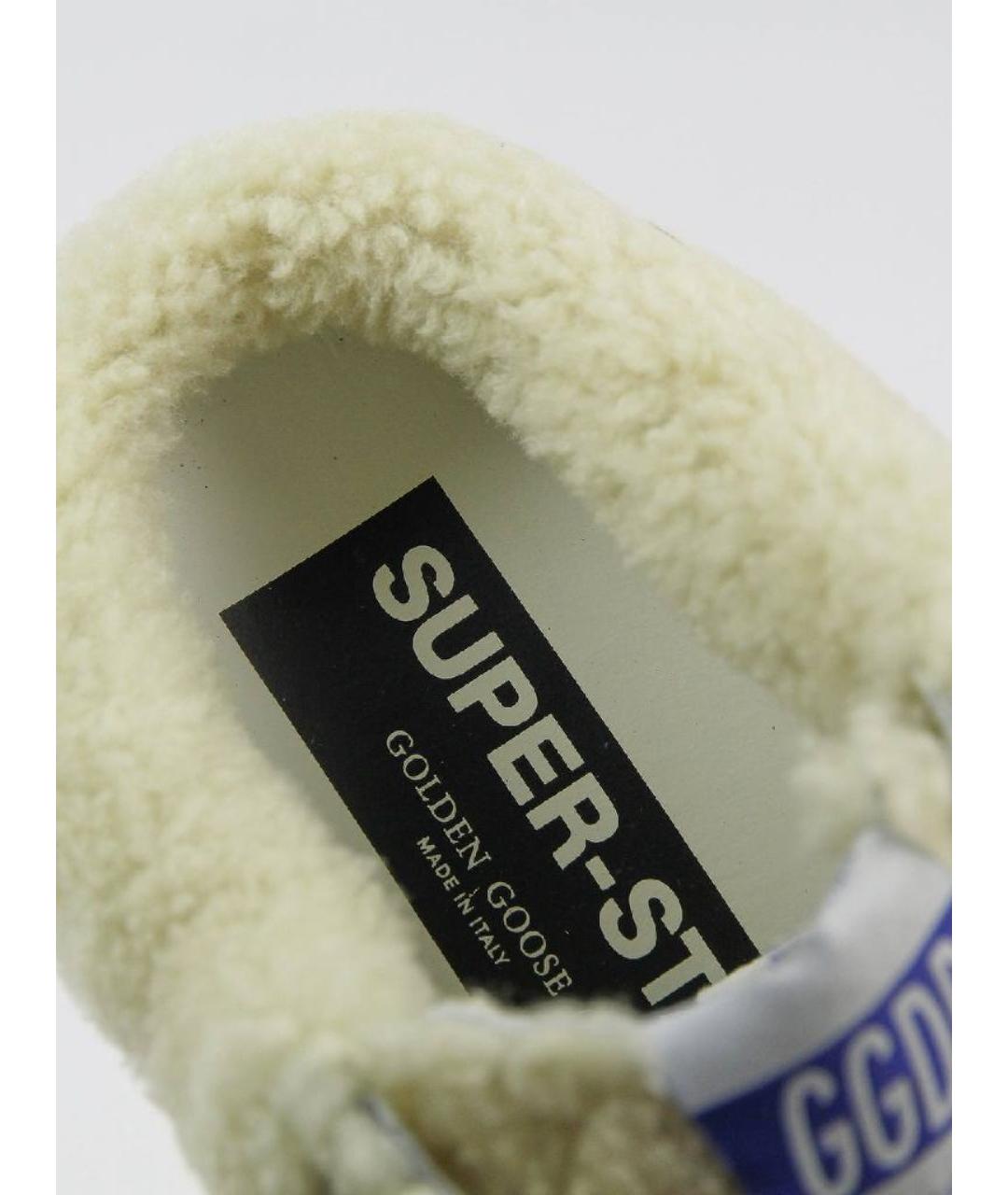 GOLDEN GOOSE DELUXE BRAND Бежевые мюли, фото 4