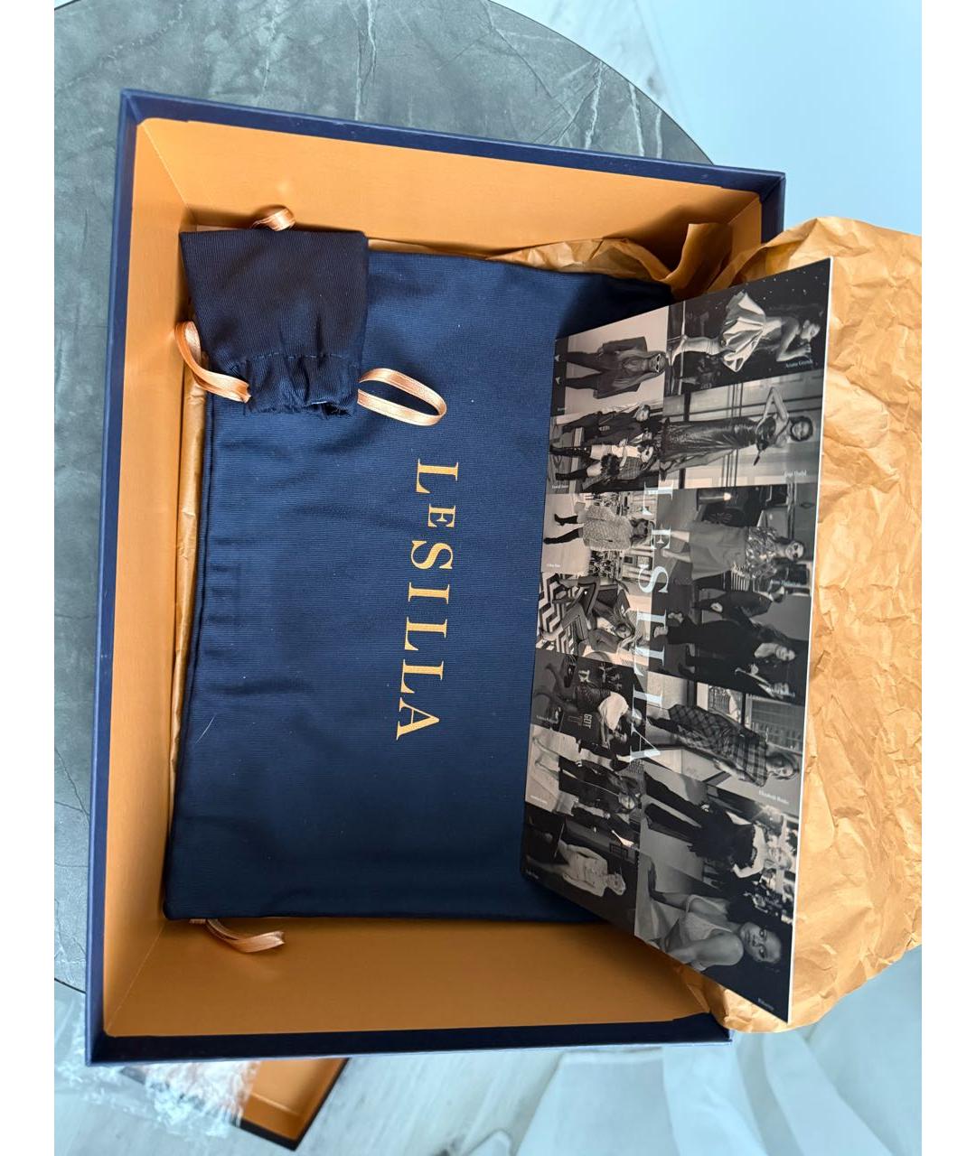 LE SILLA Черные замшевые туфли, фото 5