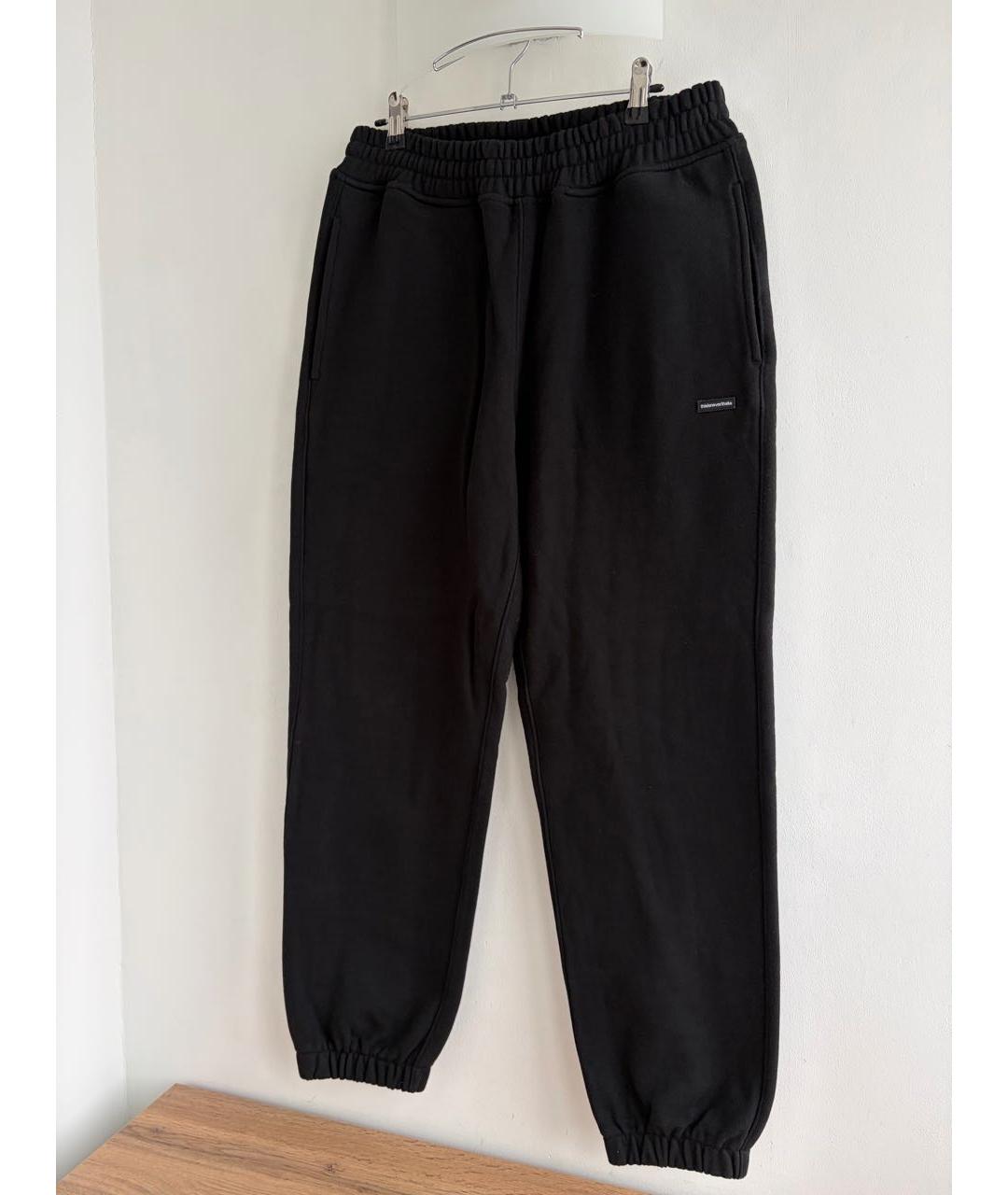 THISISNEVERTHAT Черные хлопковые повседневные брюки, фото 6