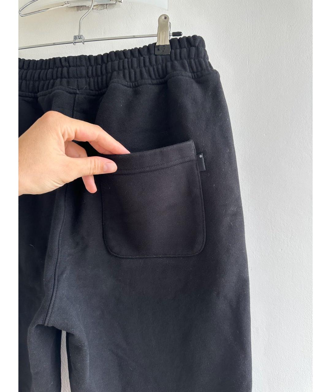 THISISNEVERTHAT Черные хлопковые повседневные брюки, фото 4