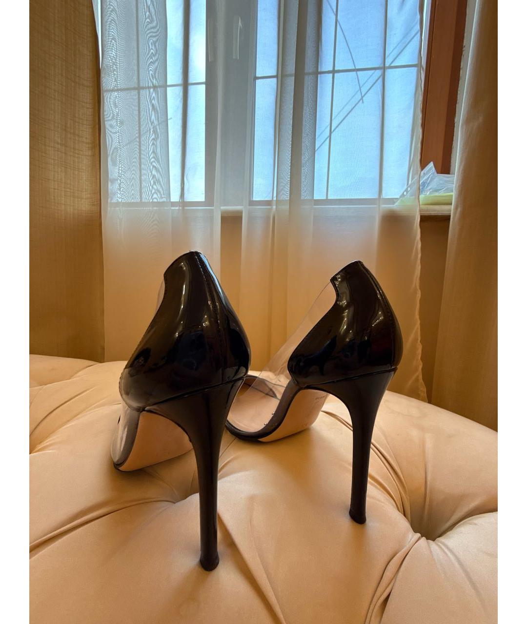 GIANVITO ROSSI Черные кожаные туфли, фото 4