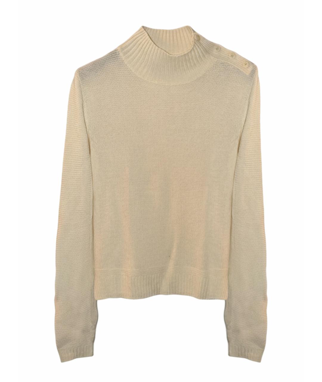 LORO PIANA Бежевая водолазка, фото 1