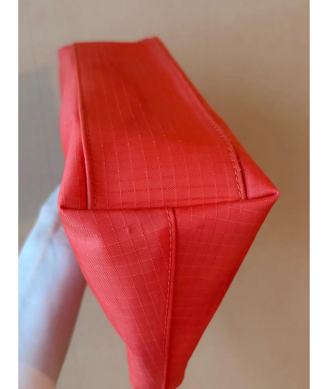 GIVENCHY Оранжевая тканевая сумка с короткими ручками, фото 3