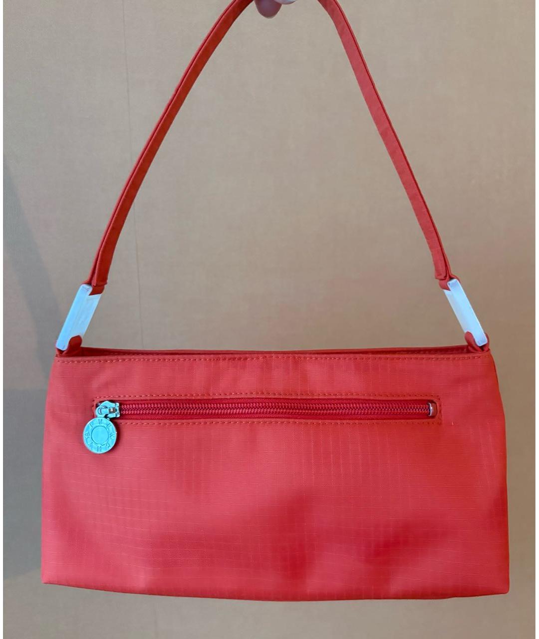 GIVENCHY Оранжевая тканевая сумка с короткими ручками, фото 2