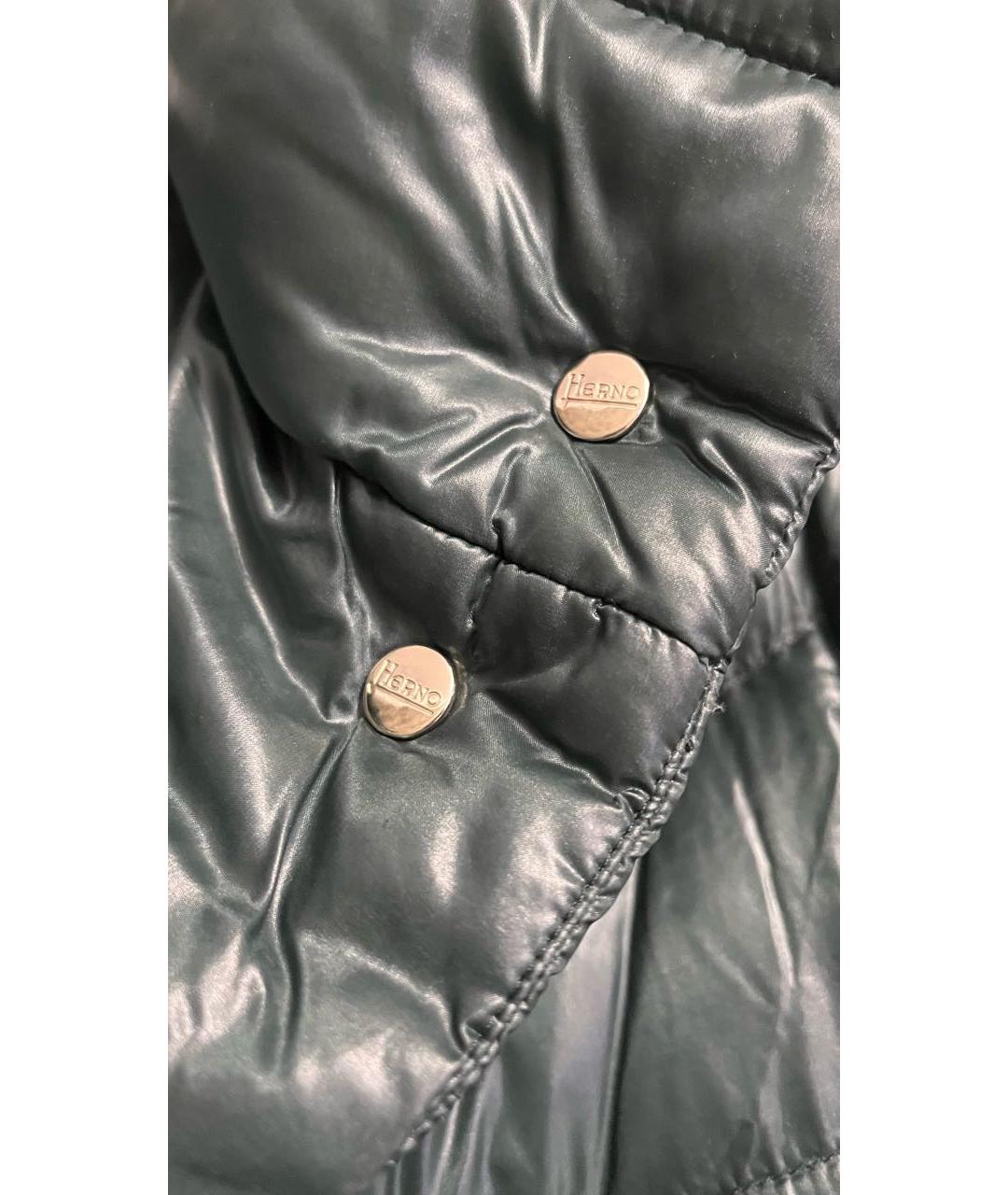 HERNO Зеленая куртка, фото 4