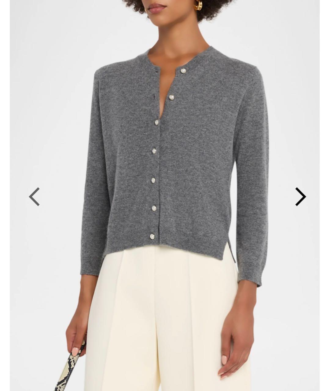 NEIL BARRETT Антрацитовый кашемировый кардиган, фото 5