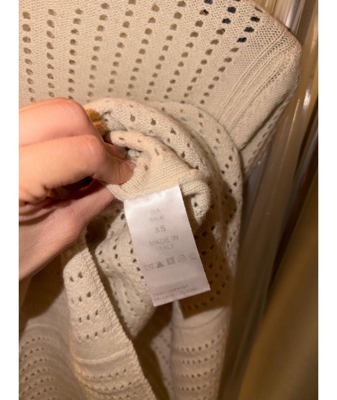 CHLOE Бежевая шерстяная водолазка, фото 3