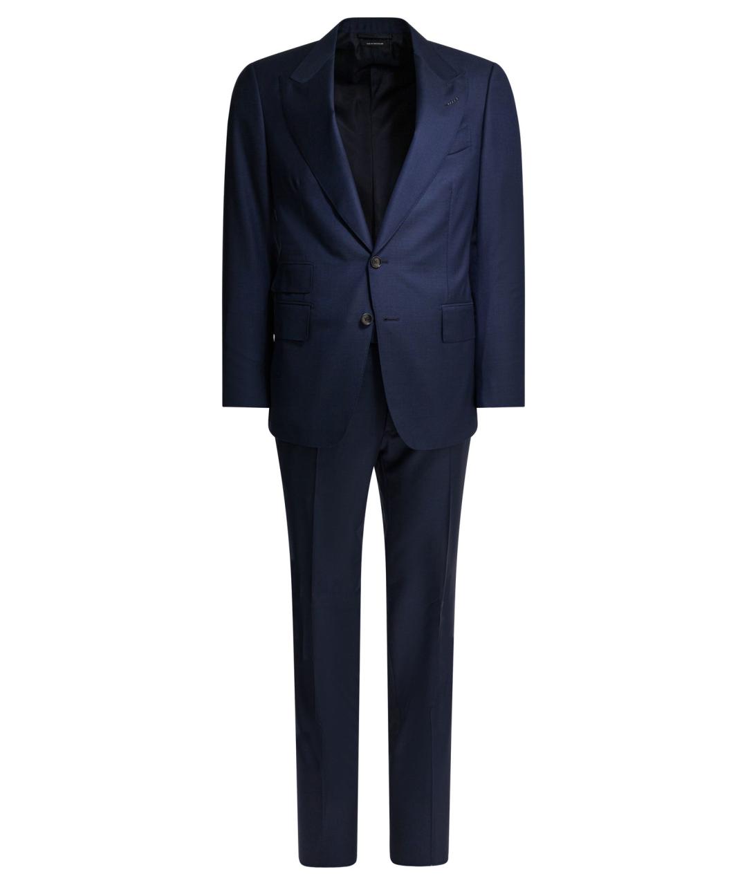 TOM FORD Синий классический костюм, фото 1