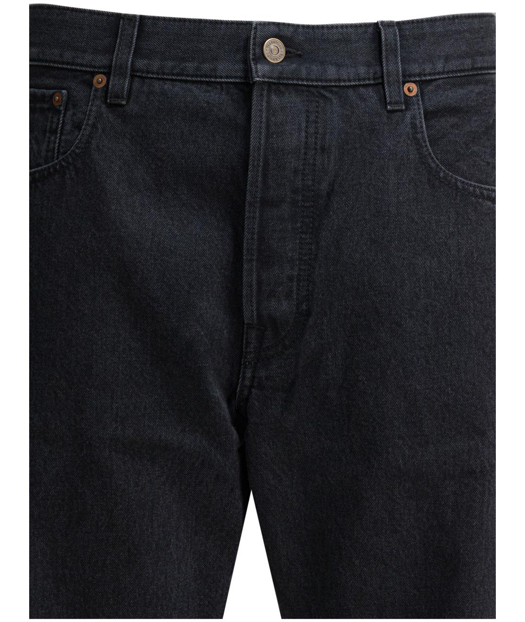 VALENTINO Черные прямые джинсы, фото 3