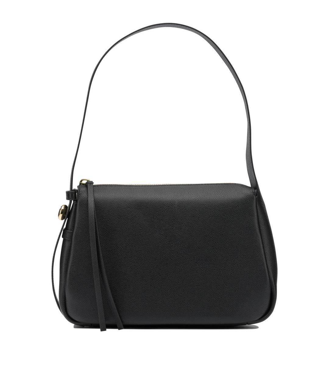 TORY BURCH Черная кожаная сумка через плечо, фото 1