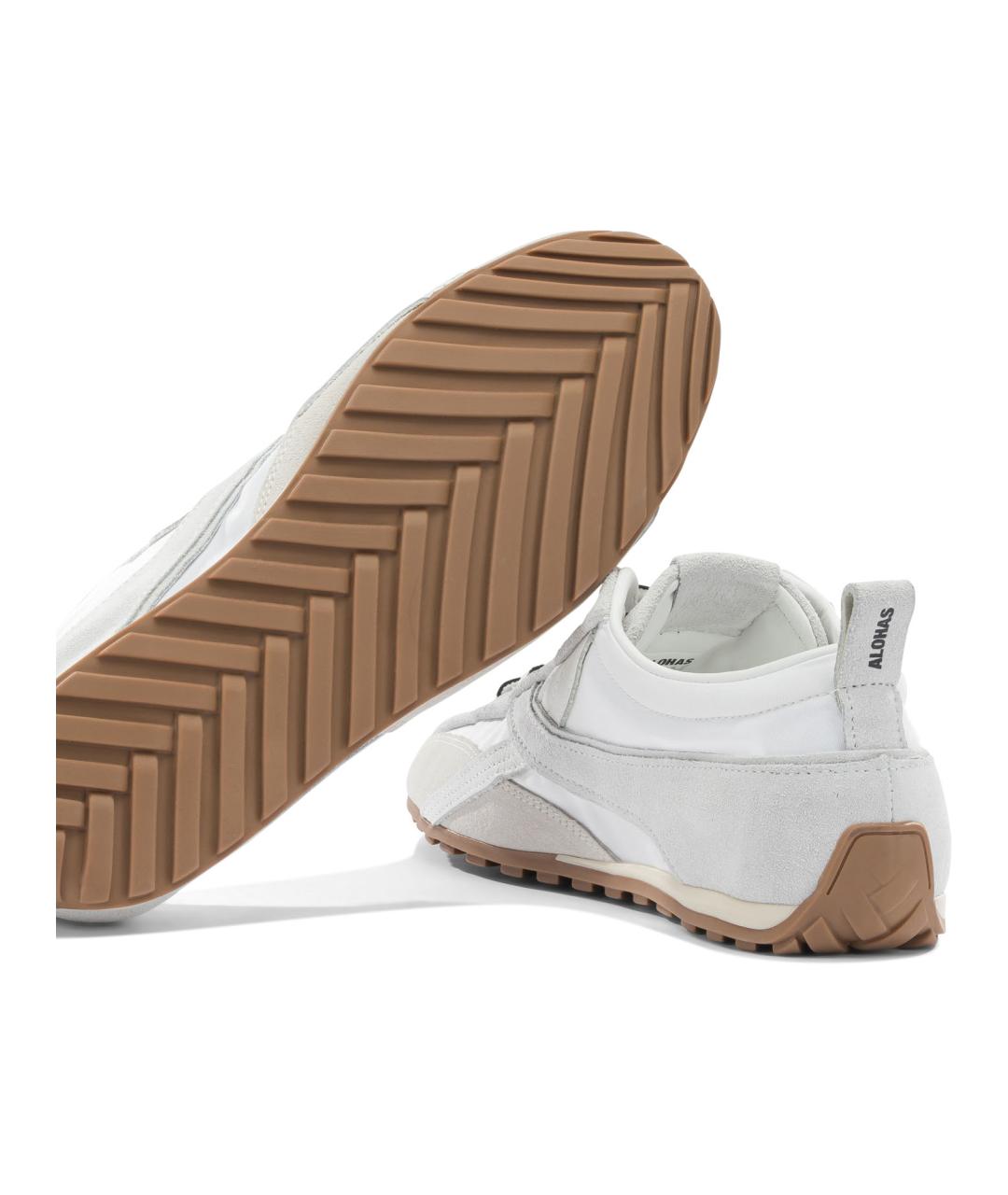 ALOHAS Белые замшевые кроссовки, фото 5