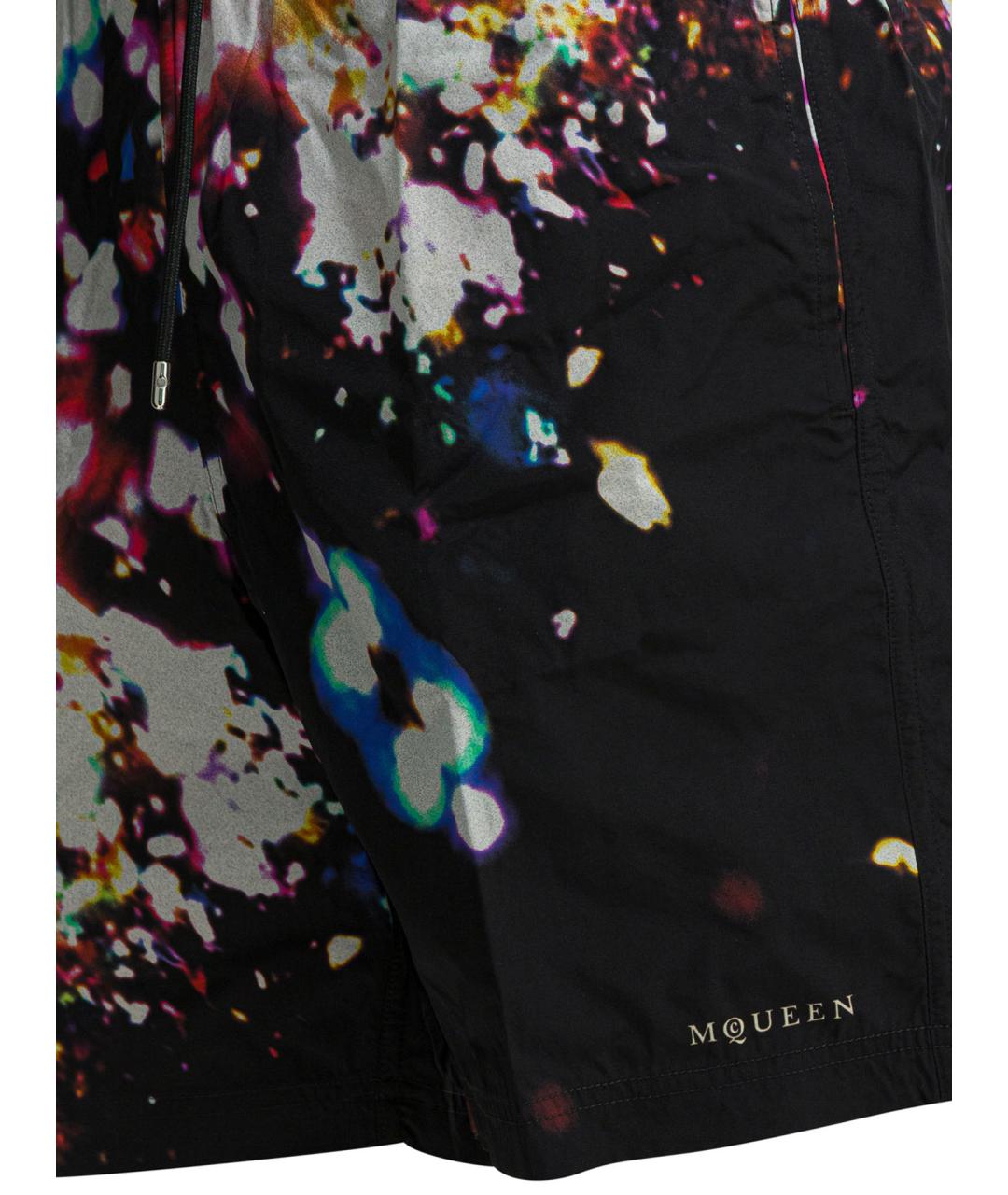 ALEXANDER MCQUEEN Мульти полиамидовые шорты, фото 4