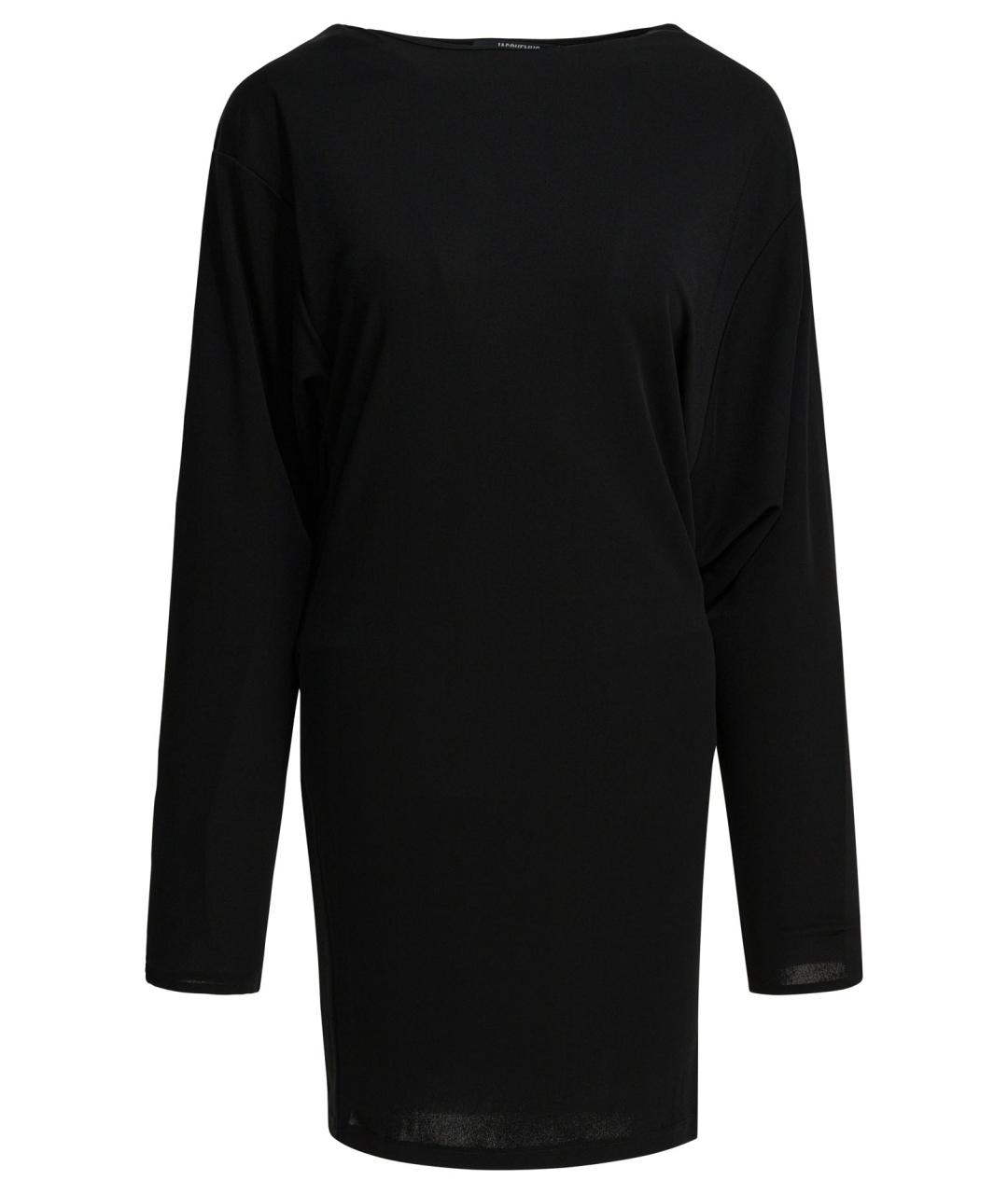 JACQUEMUS Черное вискозное платье, фото 1