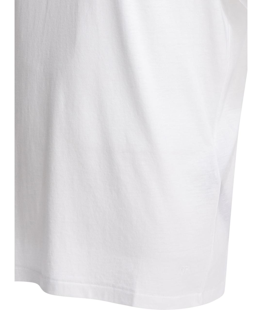 TOM FORD Белая футболка, фото 4